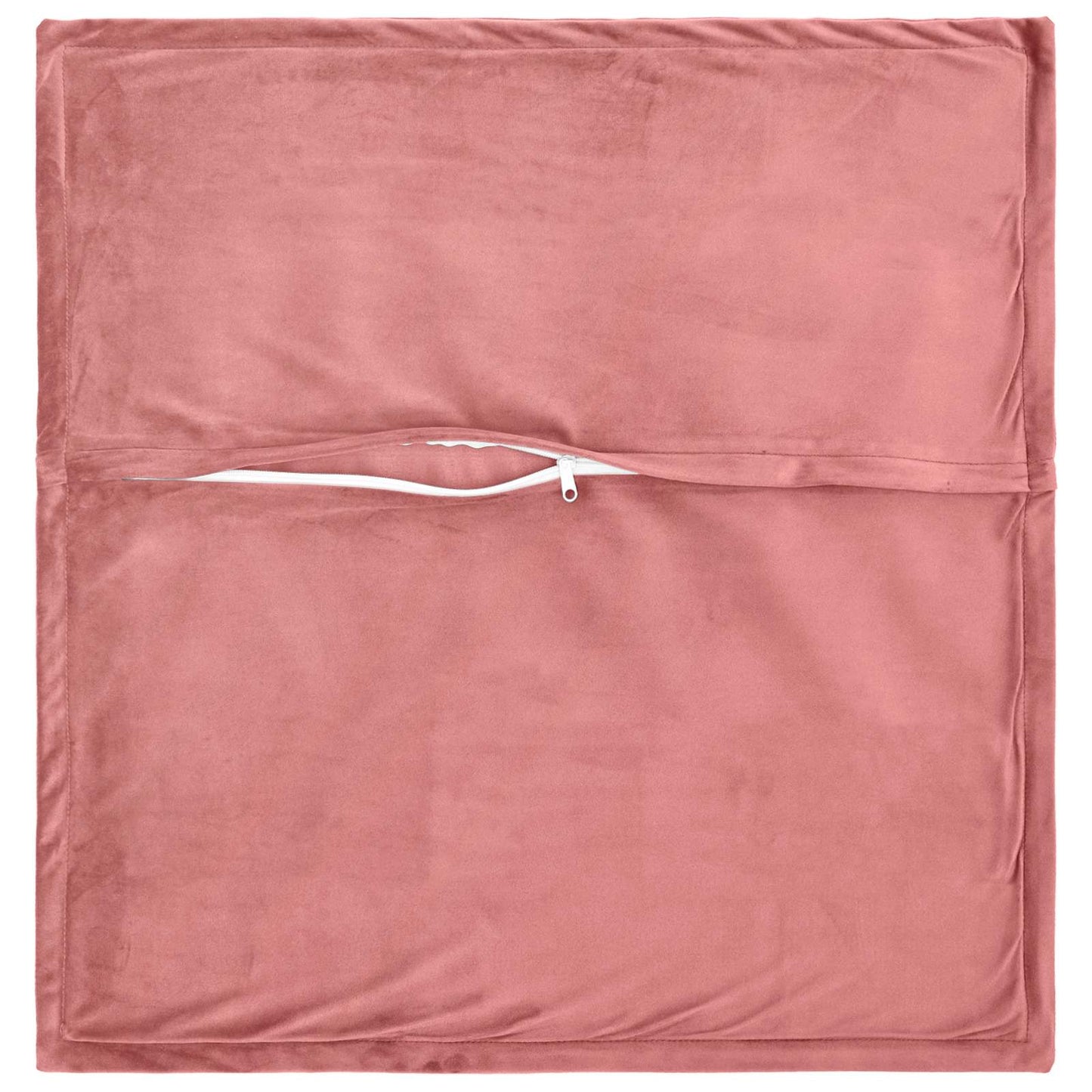 Kussen met kussen HOUTEN 6 st Roze fluweel
