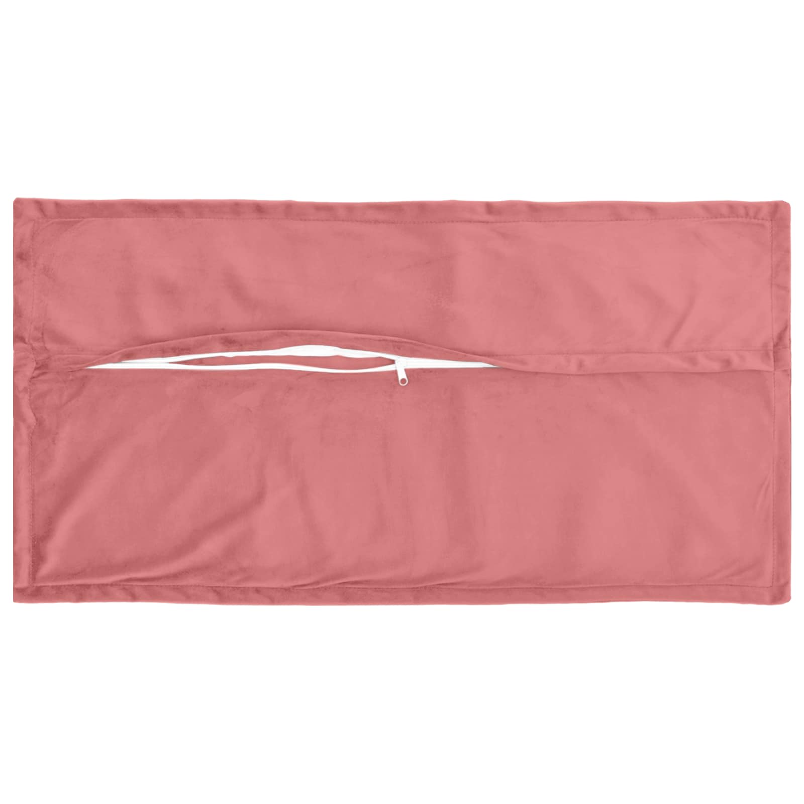 Kussen met kussen HOUTEN 6 st Roze fluweel