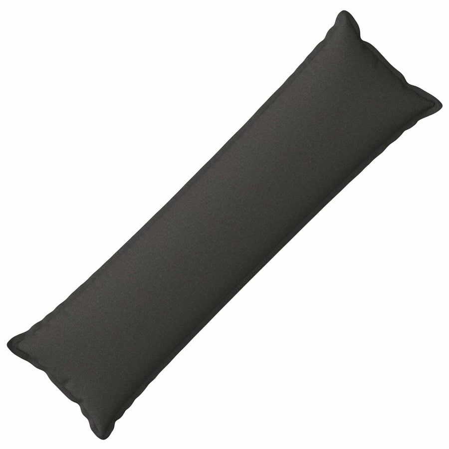 Kussen met kussen HOUTEN Donkergrijs 40 x 145 cm Faux Linnen