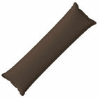 Kussen taupe 40 x 145 cm faux linnen