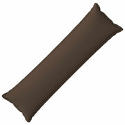 Kussen taupe 40 x 145 cm faux linnen