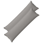 Sierkussens 2 stuks 40x145 cm wolkengrijs