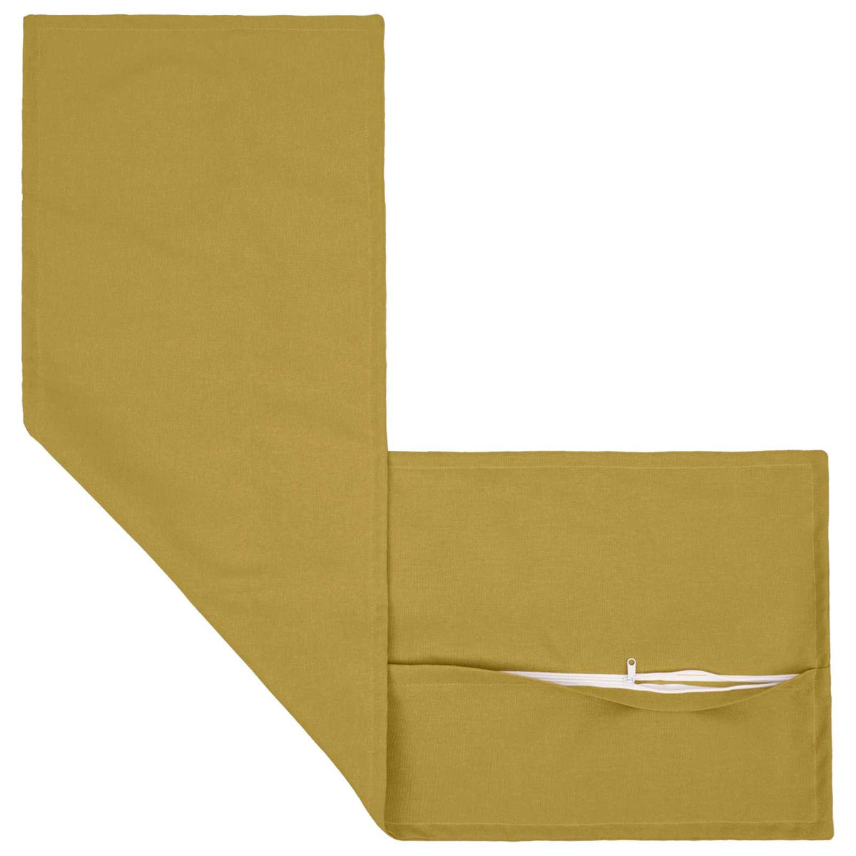 Kussen met kussen HOUTEN Lichtgroen 40 x 145 cm Faux Linnen