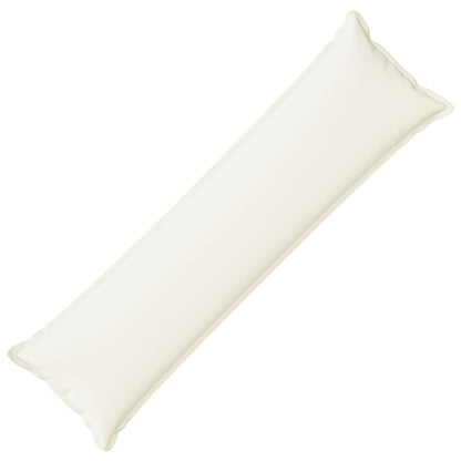 Kussen met kussen HOUTEN Wit 40 x 145 cm Faux Linnen