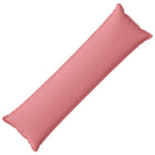 Kussen 40 x 145 cm roze faux linnen