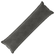 Fluwelen kussen donkergrijs 40x145 cm