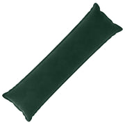 Kussen donkergroen fluweel 40 x 145 cm