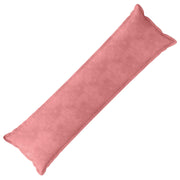 Langwerpig sierkussen roze fluweel 40 x 145 cm