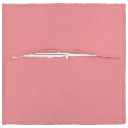 Kussen met kussen HOUTEN 12 st Roze Faux Linnen
