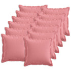 Kussens 45x45 cm roze set van 12