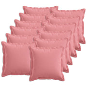 Kussens 45x45 cm roze set van 12