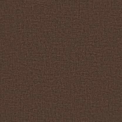 Kussen met kussen HOUTEN 2 st Bruin Faux Linnen