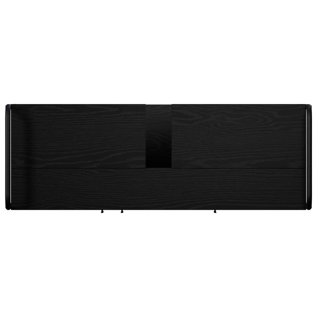 Badkamerkastenset 4 st Zwart eiken 40 x 36 x 181 cm