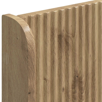 Bedframe met opbergruimte en hoofdbord Artisan Oak 180 x 200 cm