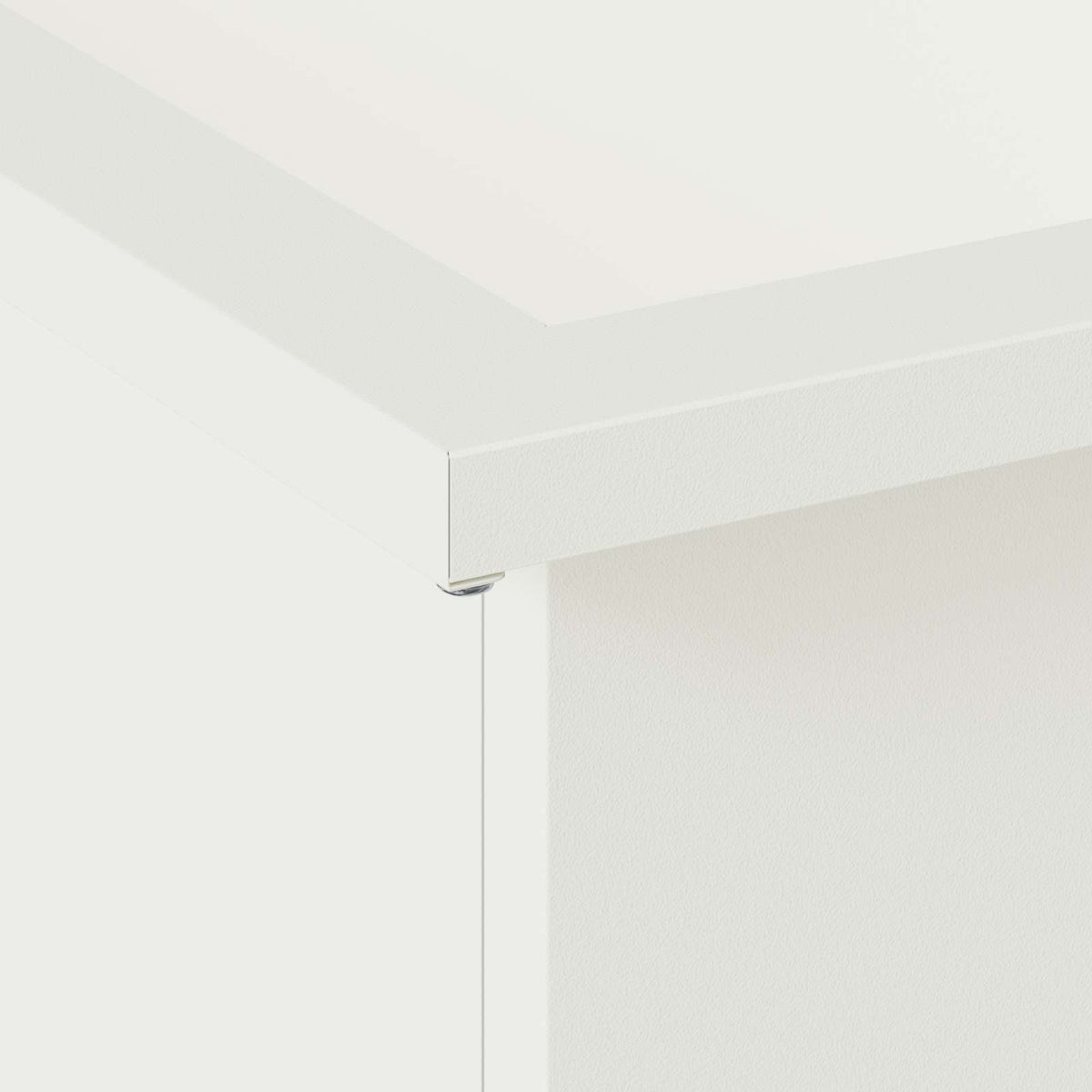 Plantenbak met led 2 st Wit 30 x 100 x 30 cm Staal