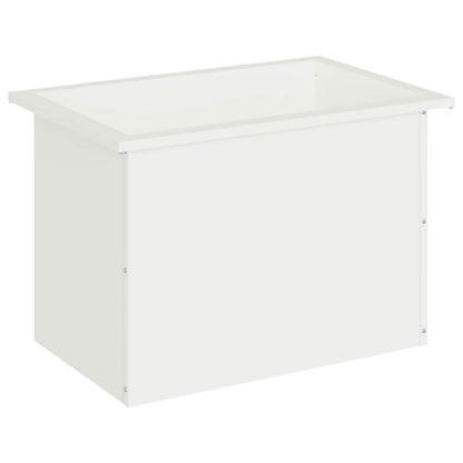 Plantenbak met led Wit 40 x 60 x 40 cm Staal