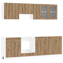 Keuken Eenheid Lyon 8 pcs Bewerkt hout