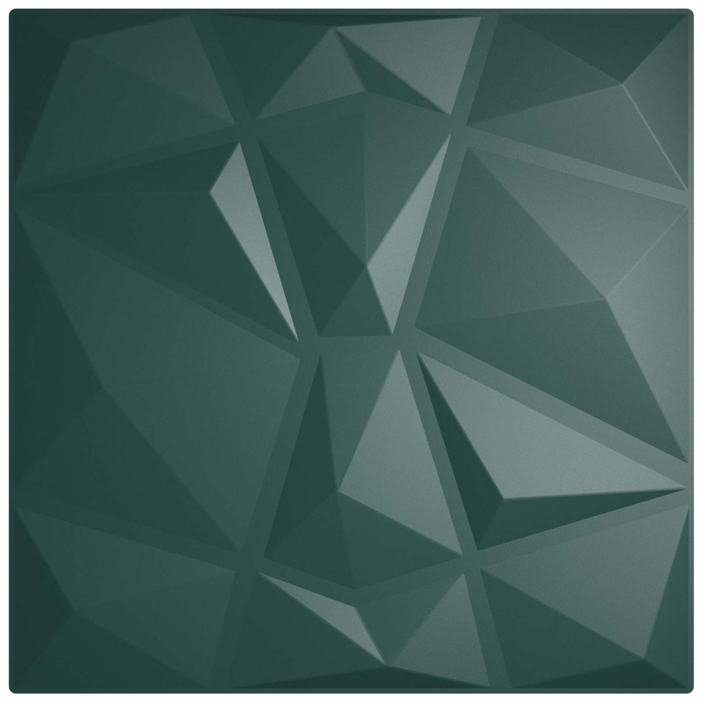 Wandpanelen 24 pcs Groen 50 x 50 cm XPS Schuim
