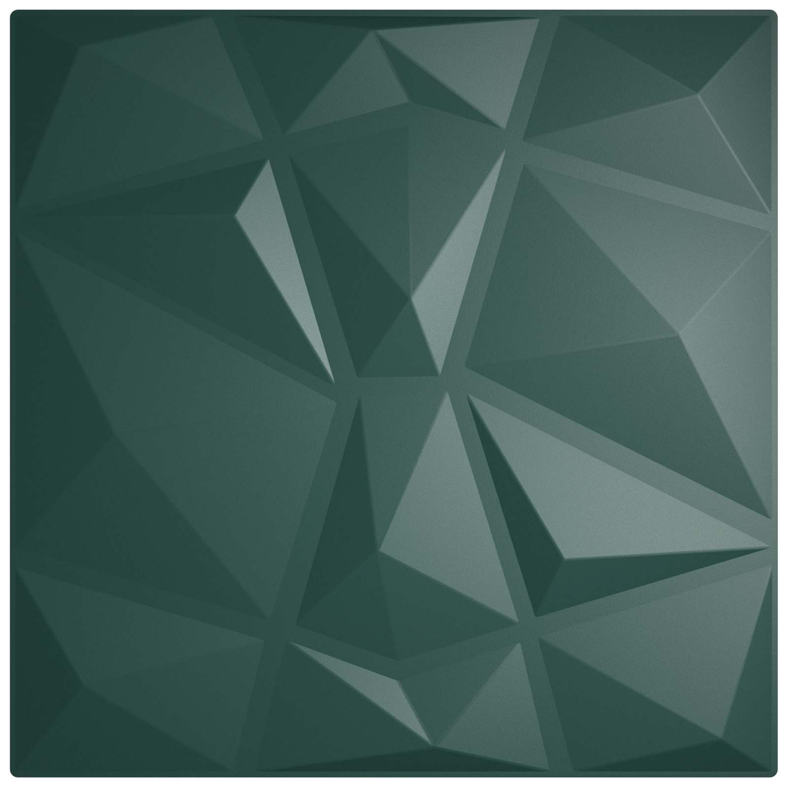 Wandpanelen 24 pcs Groen 50 x 50 cm XPS Schuim