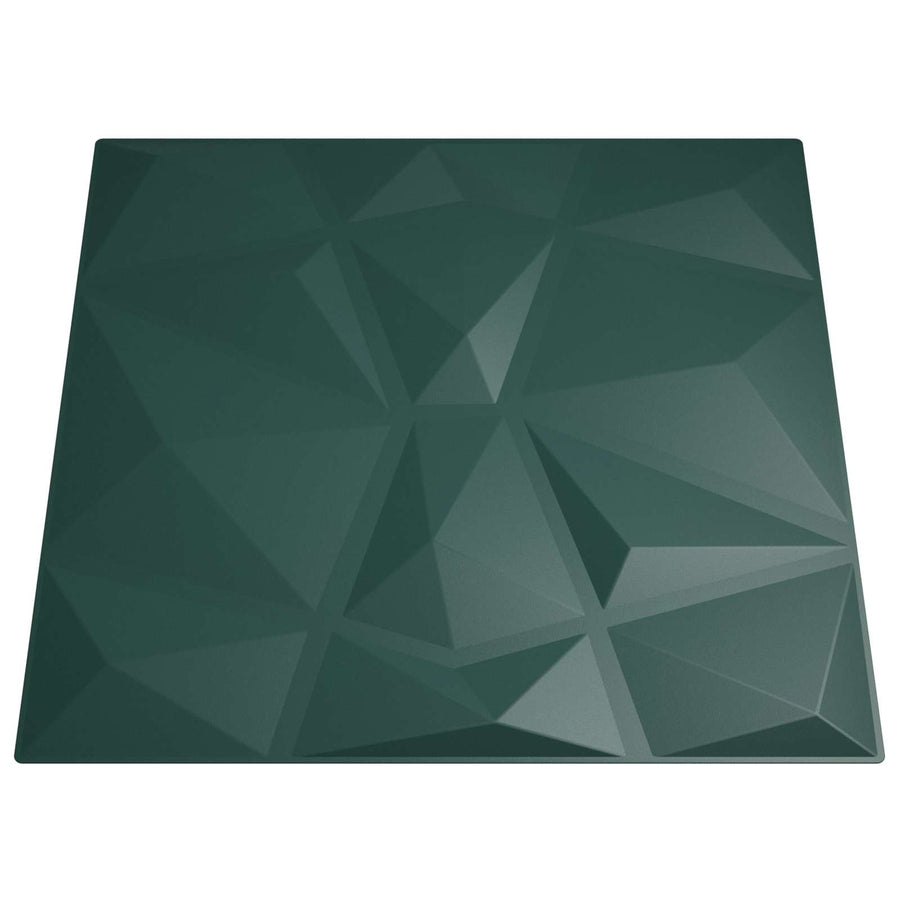 Wandpanelen 48 pcs Groen 50 x 50 cm XPS Schuim