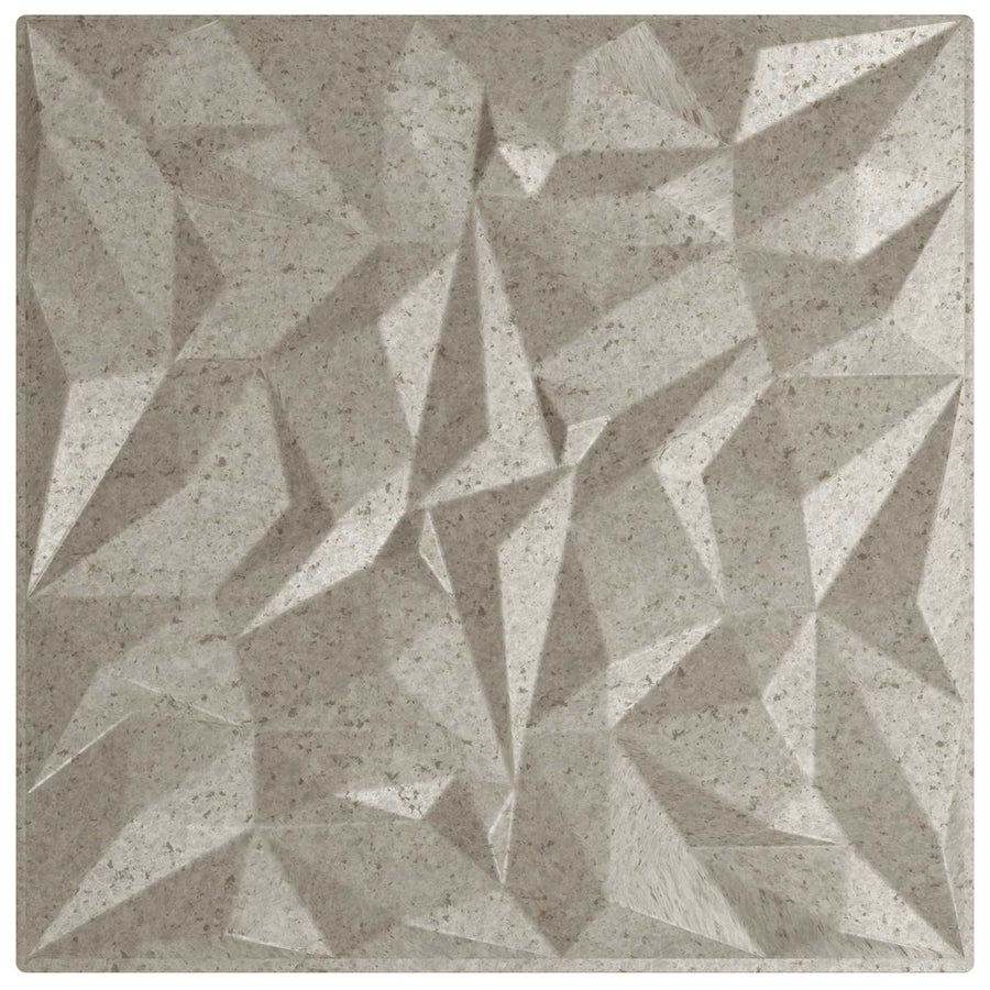 Wandpanelen 24 pcs Amethist Beton 50 x 50 cm XPS Schuim