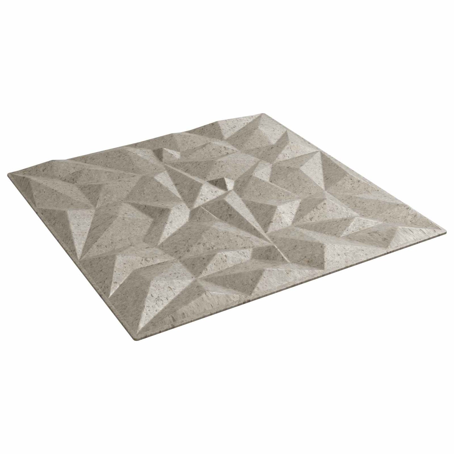 Wandpanelen 48 pcs Amethist Beton 50 x 50 cm XPS Schuim