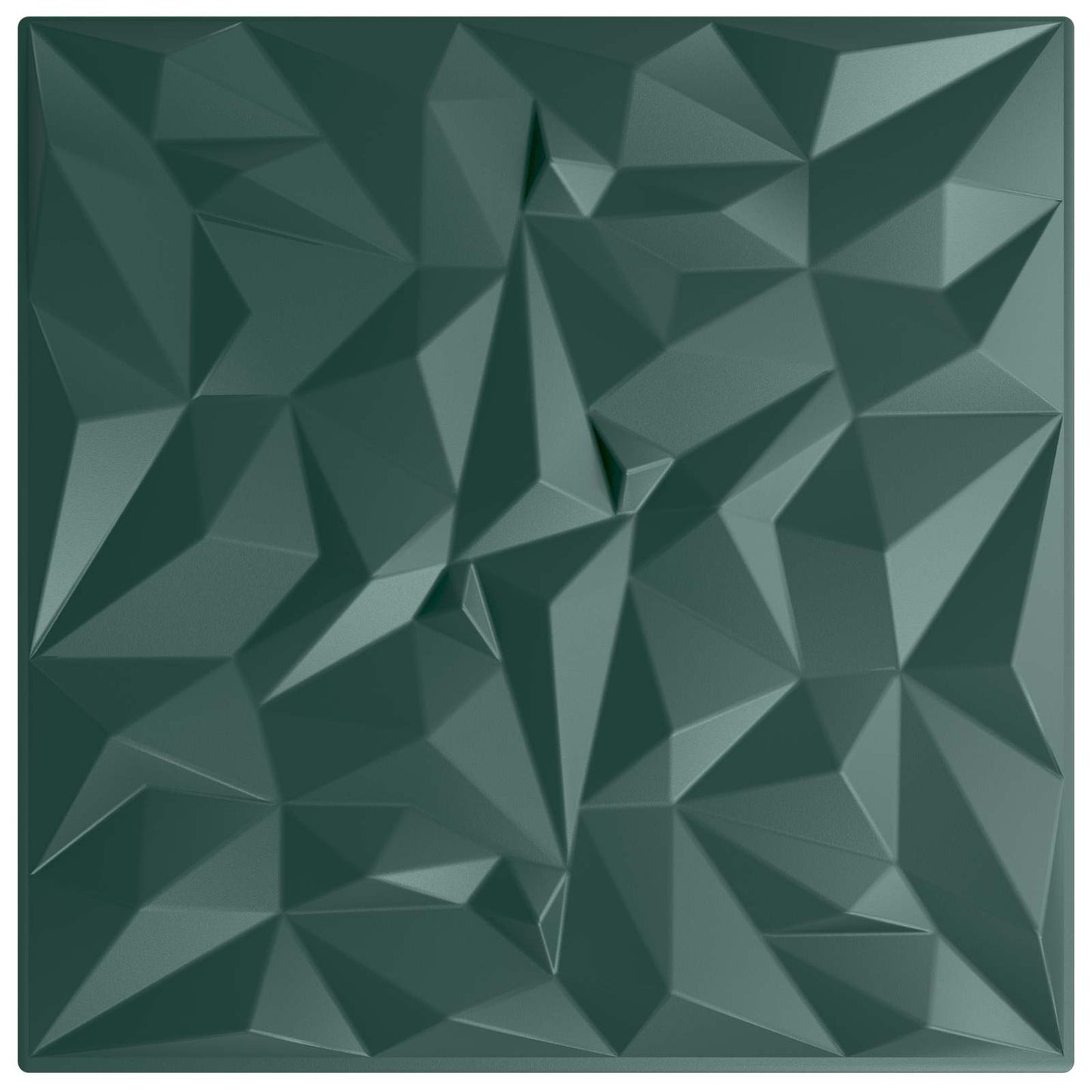 Wandpanelen 48 pcs Amethist Groen 50 x 50 cm XPS Schuim