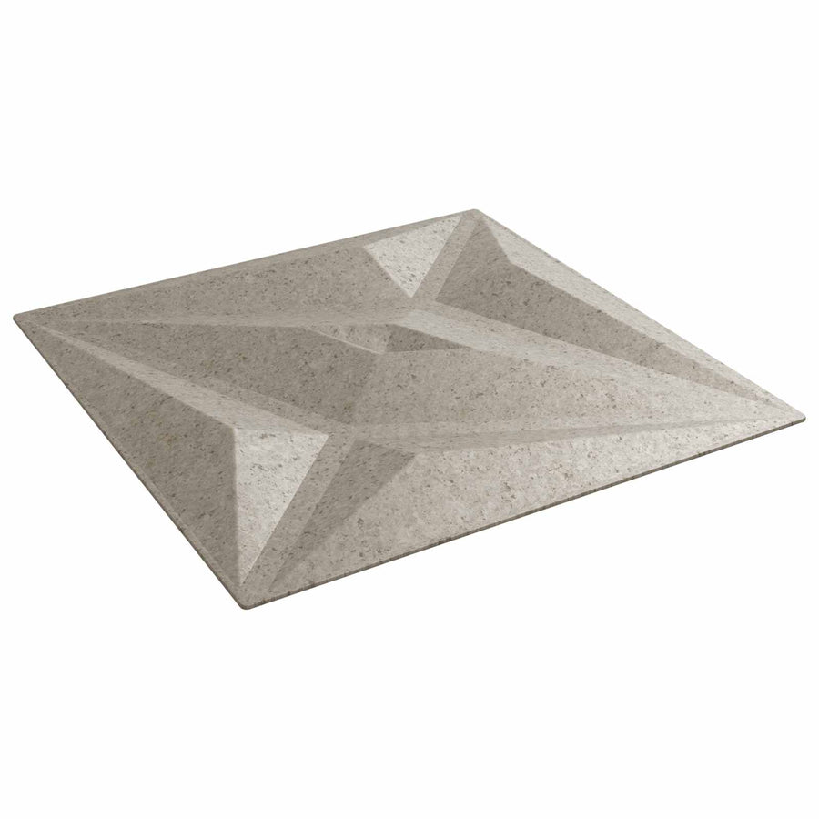 Wandpanelen Ster 24 pcs Ster Beton 50 x 50 cm XPS Schuim