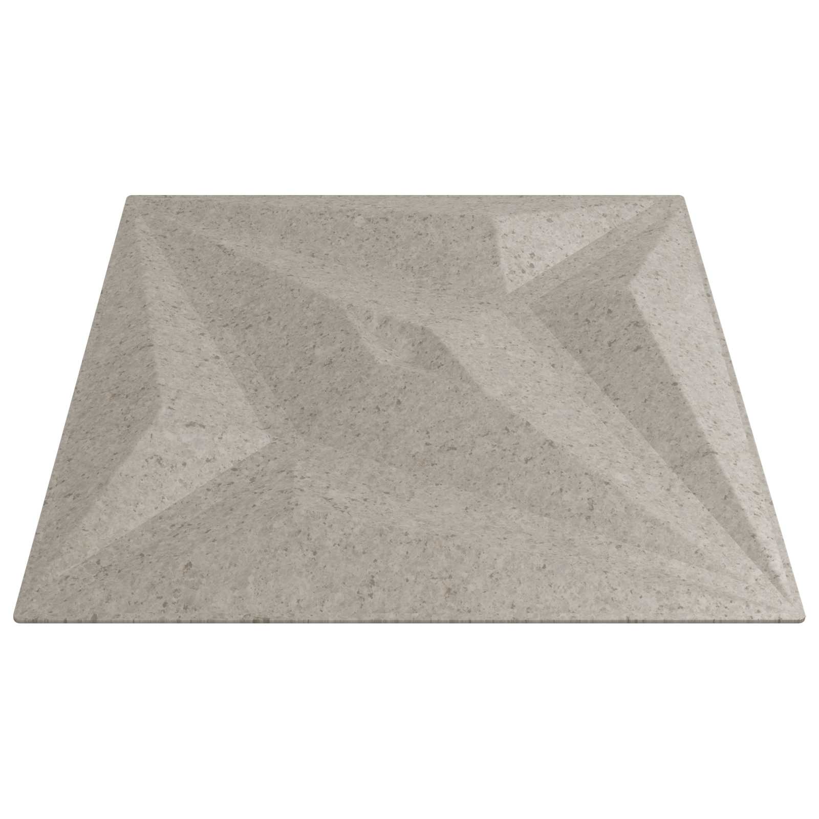 Wandpanelen Ster 24 pcs Ster Beton 50 x 50 cm XPS Schuim