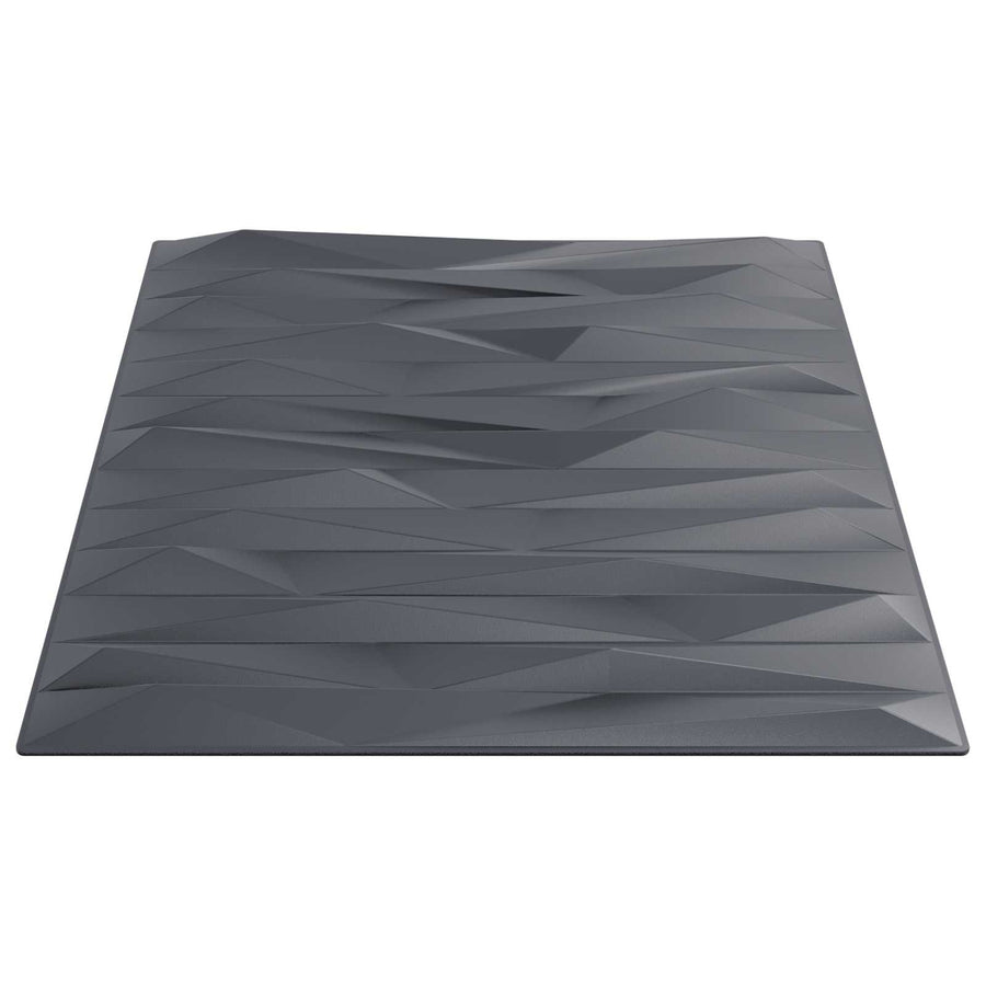 Wandpanelen 24 pcs Stone Grey 50 x 50 cm XPS Schuim