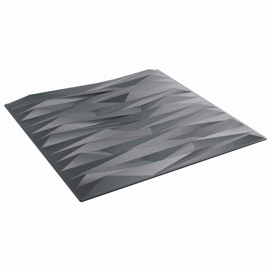 Wandpanelen 48 pcs Stone Grey 50 x 50 cm XPS Schuim