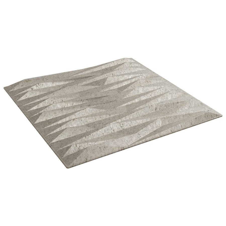 Wandpanelen 12 pcs Steen Beton 50 x 50 cm XPS Schuim
