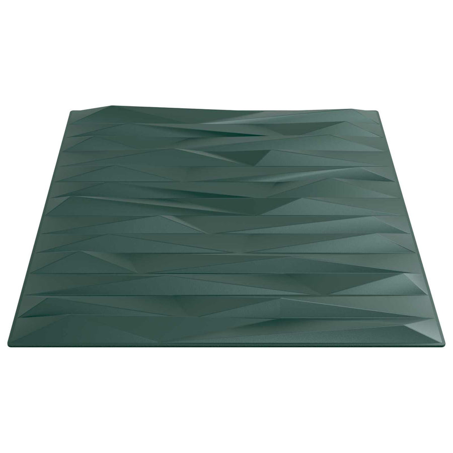 Wandpanelen 24 pcs Steen Groen 50 x 50 cm XPS Schuim