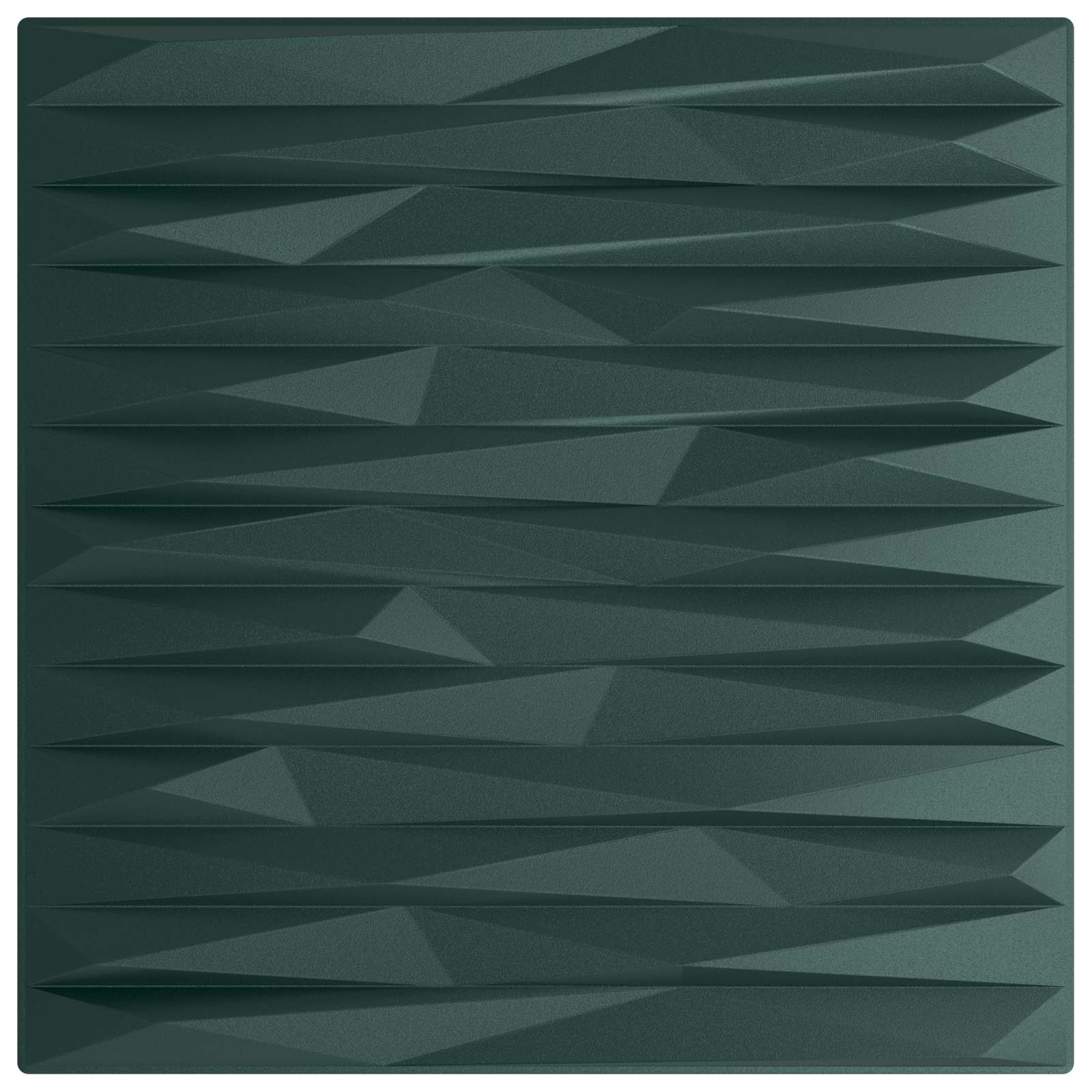 Wandpanelen 48 pcs Steen Groen 50 x 50 cm XPS Schuim