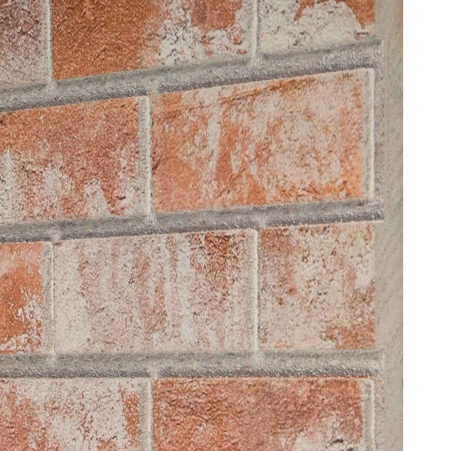 Wandpanelen 10 pcs Oranje 100 x 50 cm EPS-schuim