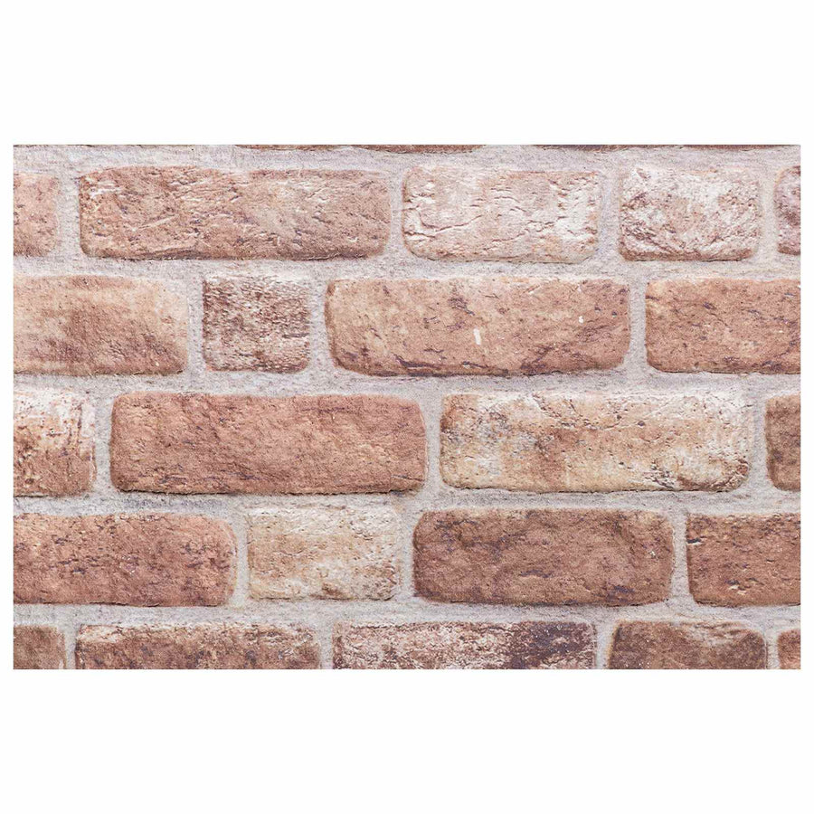 Wandpanelen 10 pcs Bruin 100 x 50 cm EPS-schuim