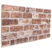 Wandpanelen 10 stuks bruin 100x50 cm EPS-schuim