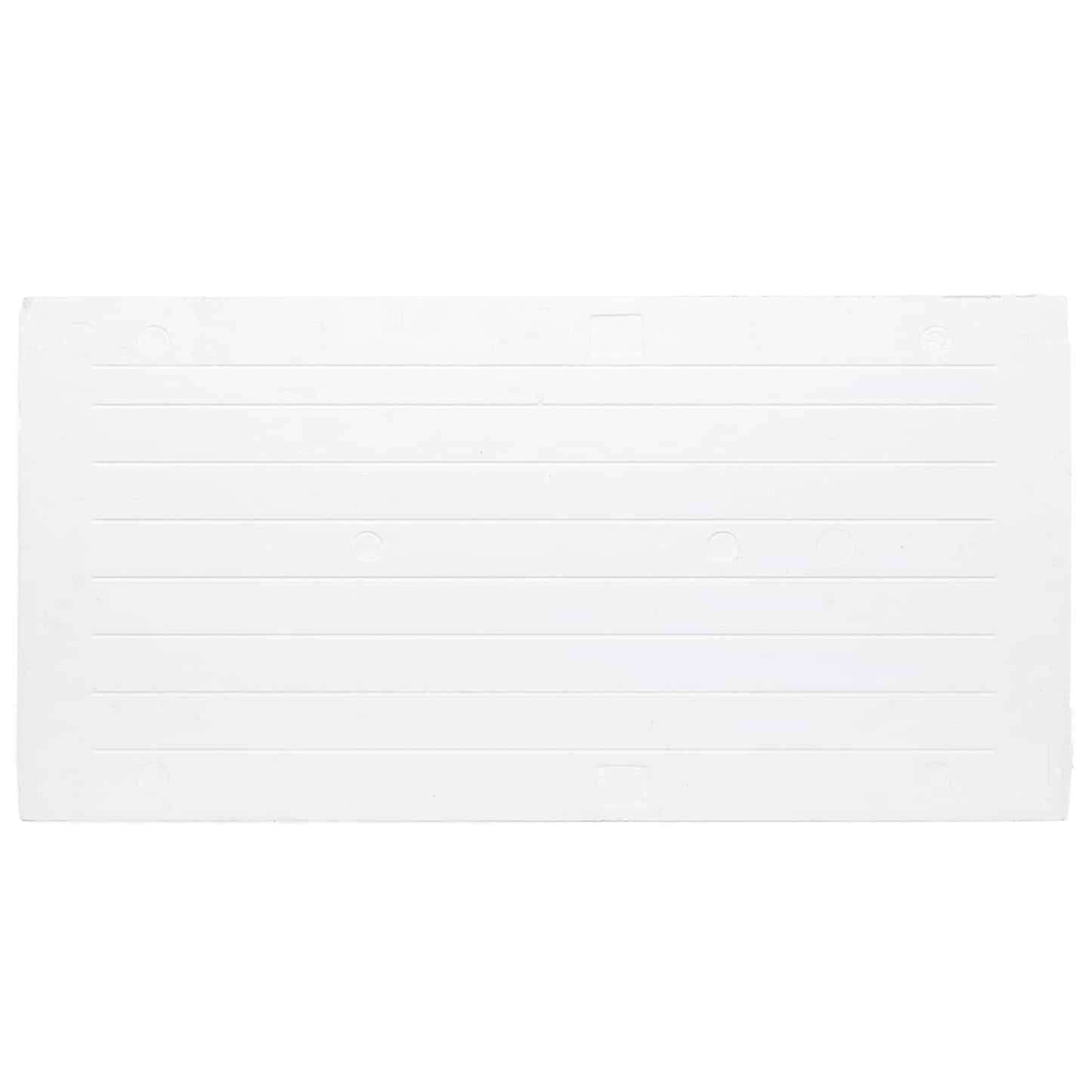 Wandpanelen 10 pcs Rood 100 x 50 cm EPS-schuim