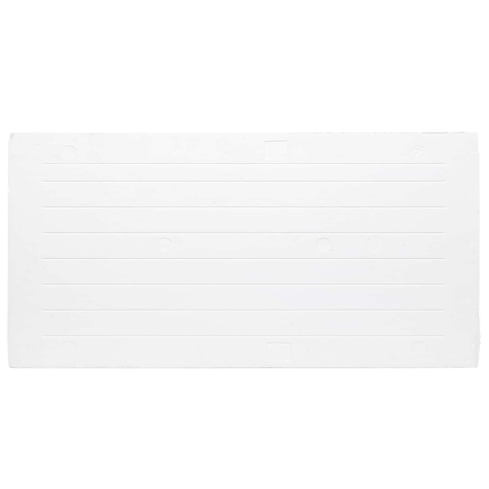Wandpanelen 10 pcs Rood 100 x 50 cm EPS-schuim