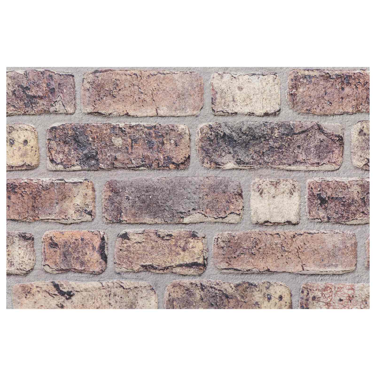 Wandpanelen 10 pcs Donkerbruin 100 x 50 cm EPS-schuim