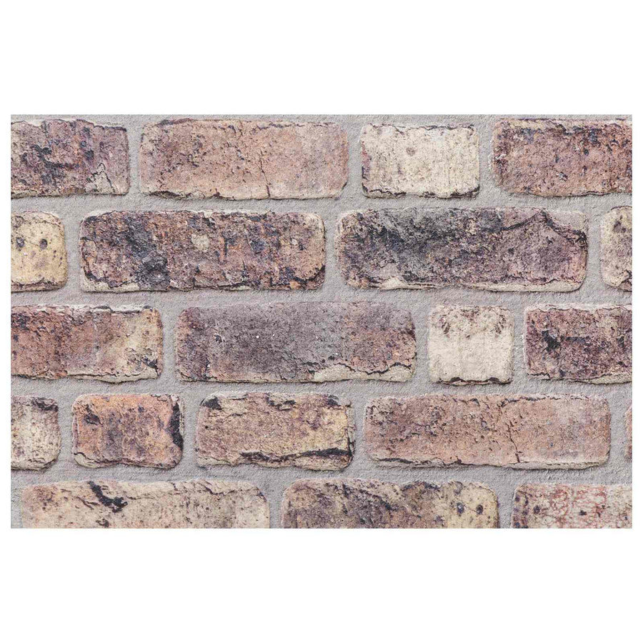 Wandpanelen 10 pcs Donkerbruin 100 x 50 cm EPS-schuim