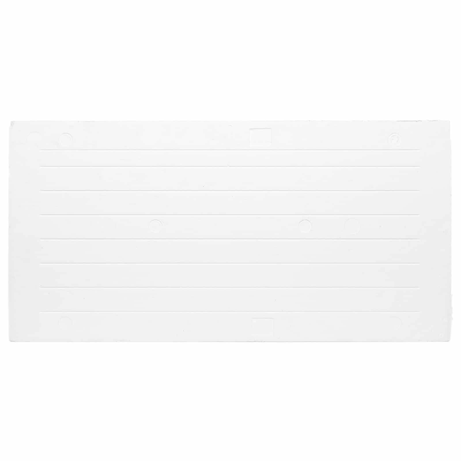 Wandpanelen 10 pcs Donkerbruin 100 x 50 cm EPS-schuim