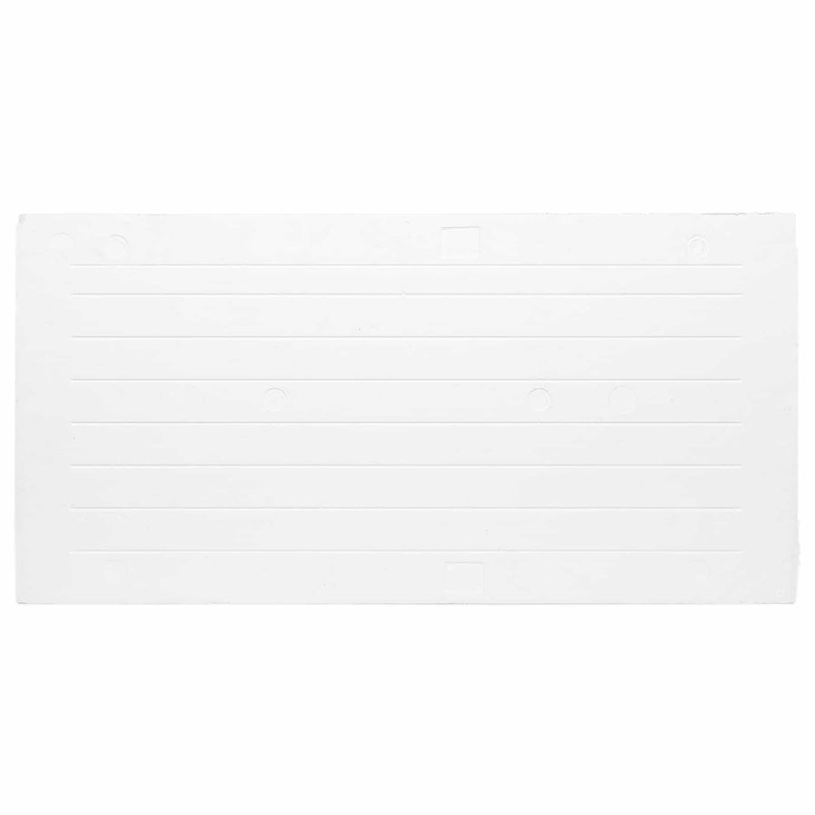 Wandpanelen 10 pcs Donkerbruin 100 x 50 cm EPS-schuim
