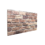 Wandpanelen 10 stuks bruin grijs 100x50 cm EPS-schuim