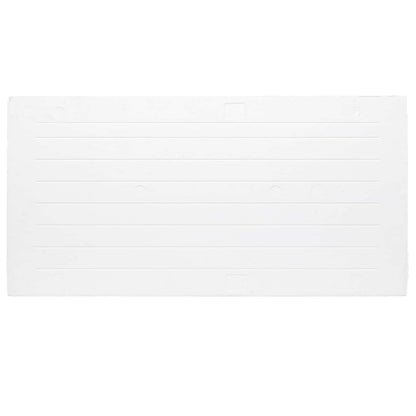 Wandpanelen 10 pcs Lichtgrijs en zwart 100 x 50 cm EPS-schuim