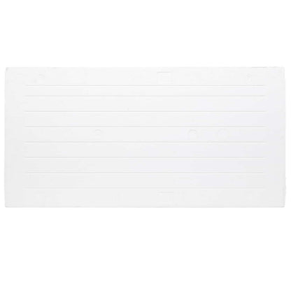 Wandpanelen 10 pcs Antracietkleurig 100 x 50 cm EPS-schuim