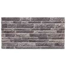 Wandpanelen 10 pcs Antracietkleurig 100 x 50 cm EPS-schuim