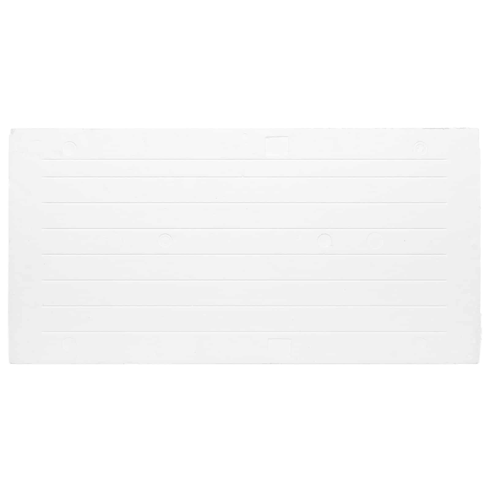 Wandpanelen 10 pcs Lichtgrijs en wit. 100 x 50 cm EPS-schuim