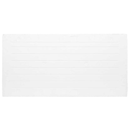 Wandpanelen 10 pcs Lichtgrijs en wit. 100 x 50 cm EPS-schuim