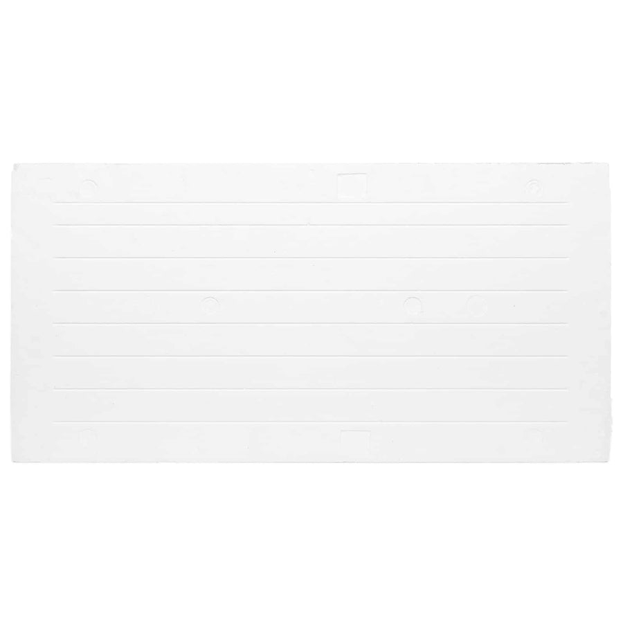 Wandpanelen 10 pcs Lichtgrijs en wit. 100 x 50 cm EPS-schuim